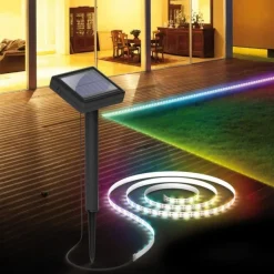 XANLITE Balise strip LED solaire 3M