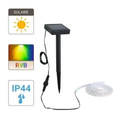 XANLITE Balise strip LED solaire 3M
