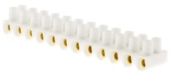 Discount ZENITECH Barrettes 10mm² blanc 12 plots