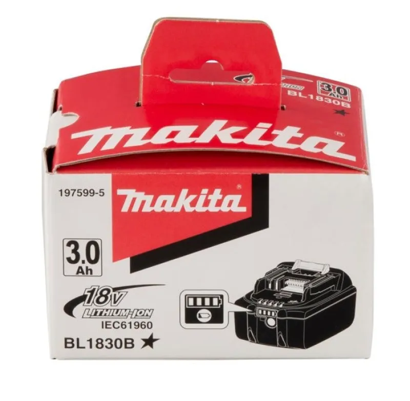 Sale MAKITA Batterie Makstar Li-Ion 18V/3 Ah - BL1830B