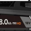 AEG Batterie 18V 8,0 Ah HD Prolithium-Ion