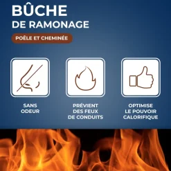 Clearance STARWAX Bûche de ramonage 1,1kg