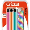 Best CRICKET Blister de 4 briquets dont 1 offert