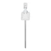 Online Bloc guide genouillère 6 pans de 7 acier et plastique blanc