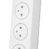 New OTIO Bloc multiprise Mantea 5 prises easyeject +2 USB+paraf blanc