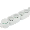 Online ZENITECH Bloc mutiprise avec interrupteur 6 prises 3G1 1,5m blanc