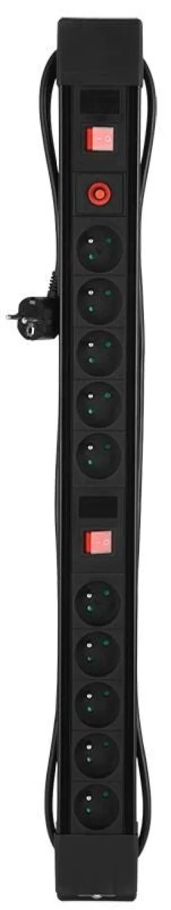 Sale ELECTRALINE Bloc 10 prises 2 interrupteurs