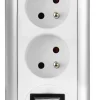 Online ELECTRALINE Bloc 3 prises 3M Blanc