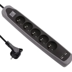 Sale ELECTRALINE Bloc 5 prises 2 prises USB