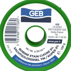Outlet GEB Bobine étain/cuivre 100G