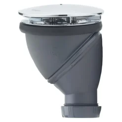 Discount WIRQUIN Bonde de douche James Ø90mm avec dôme chromé sortie Ø40mm