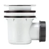 Outlet WIRQUIN Bonde de douche Tourbillon Ø60mm grille ABS chromé