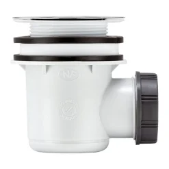 Outlet WIRQUIN Bonde de douche Tourbillon Ø60mm grille ABS chromé
