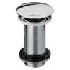 New WIRQUIN Bonde lavabo laiton dôme fixe 100mm sans trop plein