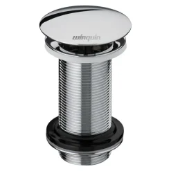 New WIRQUIN Bonde lavabo laiton dôme fixe 100mm sans trop plein