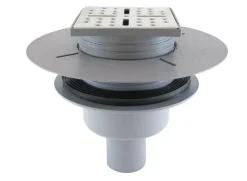 Outlet AURLANE Bonde vertical pour receveur à carreler