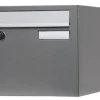 Hot RENZ Boîte aux lettres Planète 1 porte gris moucheté