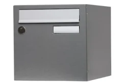 Hot RENZ Boîte aux lettres Planète 1 porte gris moucheté