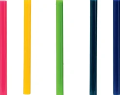 RAPID Boîte de 36 bâtons de colle colorés Ø7 x 90mm