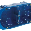 Hot ZENITECH Boîte double poste multimatériaux Ø67mm profondeur 40mm