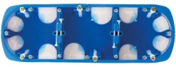 Hot ZENITECH Boîte encastrement triple no air multimatériaux 67x40 mm
