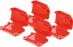 Clearance ZENITECH Boîtier de connexion IPX8 Happy small rouge (x4)
