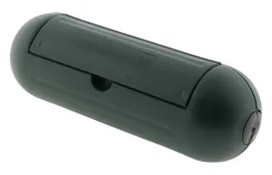 Sale Boîtier de protection verte pour prolongateur jardin IP54