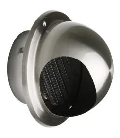 Discount Bouche inox à tube avec moustiquaire Ø12-14 cm