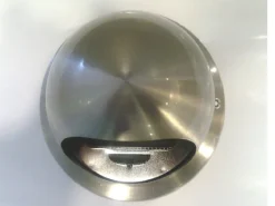 Discount Bouche inox à tube avec moustiquaire Ø12-14 cm