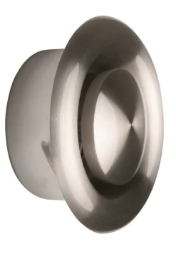 Bouche inox à tube réglable Ø12.5 cm