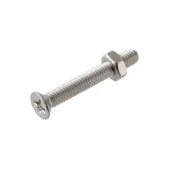 Best SUKI Boulon tête fraisée fendue Acier inox A2 M Ø5xL16 mm