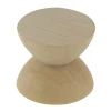 Outlet Bouton diabolo Ø35 mm en bois coloris brut x2