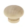New Bouton Ø35 mm en hêtre naturel verni x2