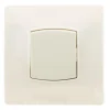 Sale ZENITECH Bouton poussoir 10A diwone blanc