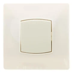 Sale ZENITECH Bouton poussoir 10A diwone blanc