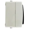 Best ZENITECH Bouton poussoir Aquae saillie étanche IP54 blanc/noir