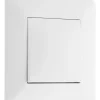 ZENITECH Bouton poussoir artezo blanc