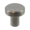 Hot Bouton rond plat en inox Ø20 mm x2
