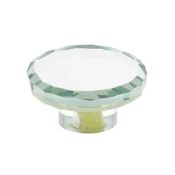 Sale Bouton rond plat Ø37 mm verre effet miroir x2