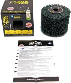 Hot FARTOOLS Brosse fils nylon vert grain 36 REX120/200/H200