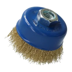 Sale NORTON Brosse Ø75 meuleuse angle, coupe ondulé, acier/laiton