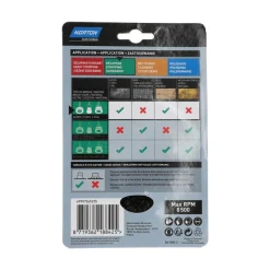 Hot NORTON Brosse Ø100 meuleuse angle, coupe ondulé, acier