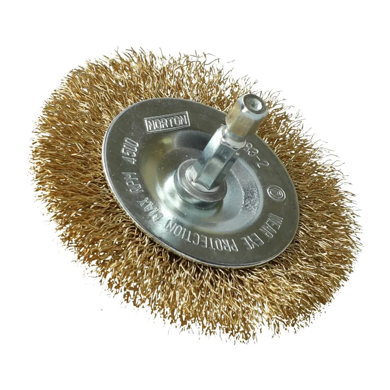 Discount NORTON Brosse Ø 75 pour perceuse, circulaire ondulé, laiton
