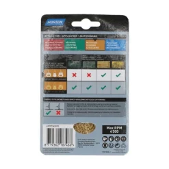 Discount NORTON Brosse Ø 75 pour perceuse, circulaire ondulé, laiton