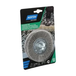 Online NORTON Brosse Ø 100 pour perceuse, circulaire ondulé, inox
