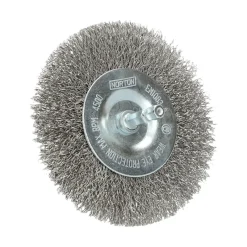 Online NORTON Brosse Ø 100 pour perceuse, circulaire ondulé, inox