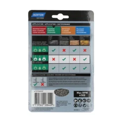 Online NORTON Brosse Ø 100 pour perceuse, circulaire ondulé, inox