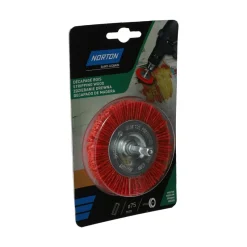 Best NORTON Brosse Ø 75 pour perceuse, circulaire nylon rouge
