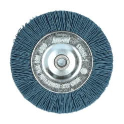 New NORTON Brosse Ø75 pour perceuse, circulaire nylon bleu