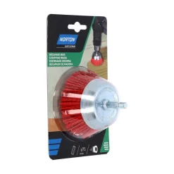 Online NORTON Brosse Ø 75 pour perceuse, coupe nylon rouge, bois
